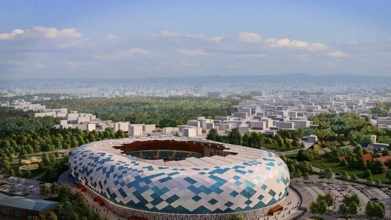Un nou stadion spectaculos în România! Câte locuri va avea și când va fi gata? - Foto: Facebook/ CSM Slatina
