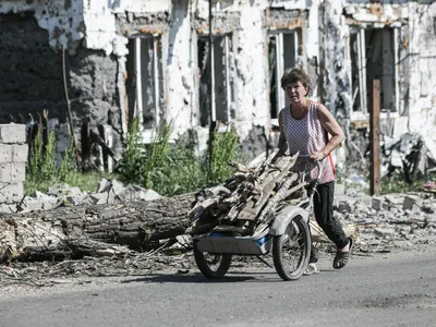 Un focar de holeră din cauza cadavrelor putrezite pe străzi la Mariupol/FOTO: profimediaimages.ro