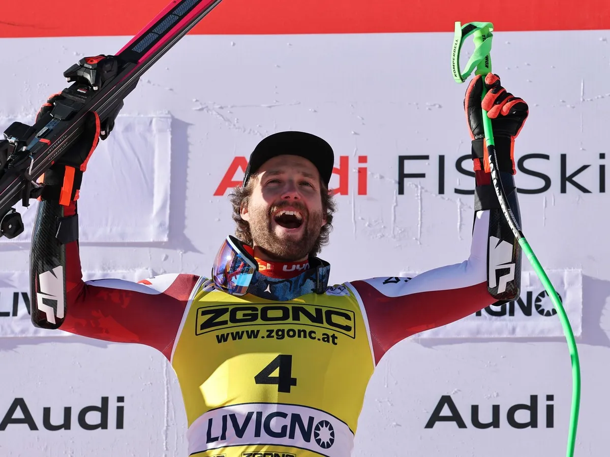 Austriacul Marco Schwarz a câştigat slalomul super-uriaş de la Livigno, din cadrul Cupei Mondiale