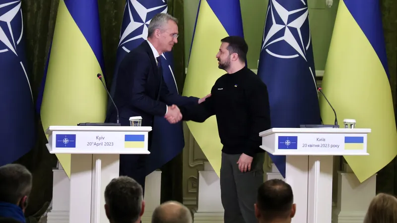 Consiliu Ucraina-NATO până după război (imagine cu rol ilustrativ)-Foto: pravda.com.ua