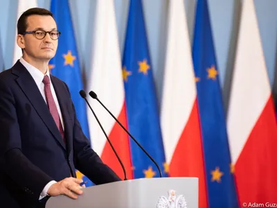 Premierul polonez Mateusz Morawiecki/FOTO: premier.gov.pl