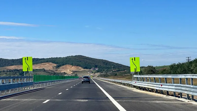 România a ajuns la 1.000 km de autostradă în 2023. Cum arată „ciotul” de 13 km inaugurat - Foto: Facebook/Irinel Ionel Scriosteanu