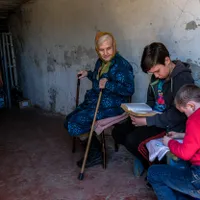 Rușii au prelungit anul școlar în Mariupol pentru a--i „rusifica” pe copiii ucraineni/FOTO: profimediaimages.ro