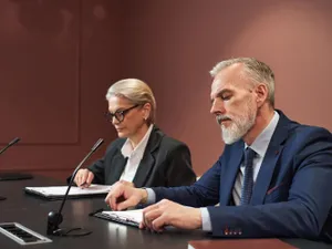 Judecători pledând - Foto: Freepik