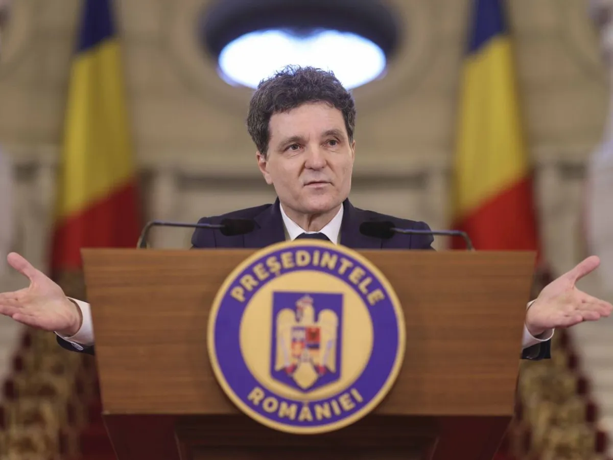 Nicuşor Dan, preşedintele României - Foto: INQUAM PHOTOS/Octav Ganea