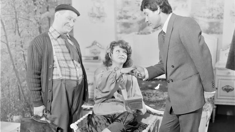 Nea Bachus al filmului românesc a vrut să fugă în America să devină actor - Foto: Studiourile Buftea