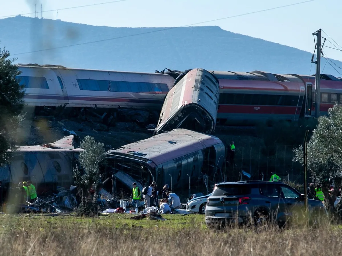 Accident feroviar în Spania - Foto: Profimedia images