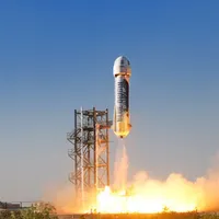 Bezos duce în spațiu un tânăr de 18 ani, care va deveni cel mai tânăr astronaut/FOTO: Facebook/Blue Origin