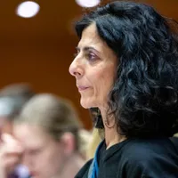 Eurodeputata socialistă belgiană Maria Arena. / Foto: Profimedia