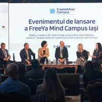 Șefii IBM, ministrul Educației și rectorii universităților din Iași au girat o lansare-cheie - Foto: ZdI