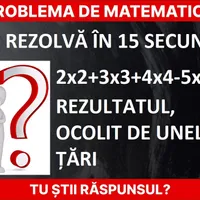 Problemă de matematică Foto: Newsweek