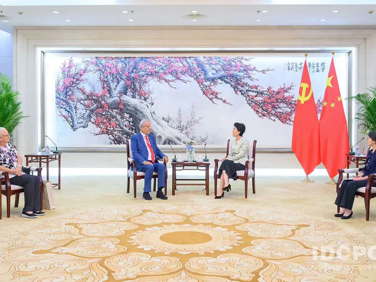 Adrian Năstase în China - Foto: idcp.org