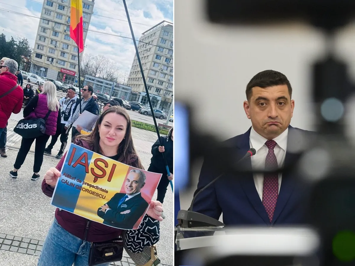 Alina Filip, soția interlopului Petronel Corduneanu este o susținătoare înfocată a lui George Simion Foto: colaj Facebook/INQUAM Photos