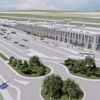 S-au terminat lucrările la noua parcare a Aeroportului Iași. Câte locuri are? - Foto: Ziarul de Iași