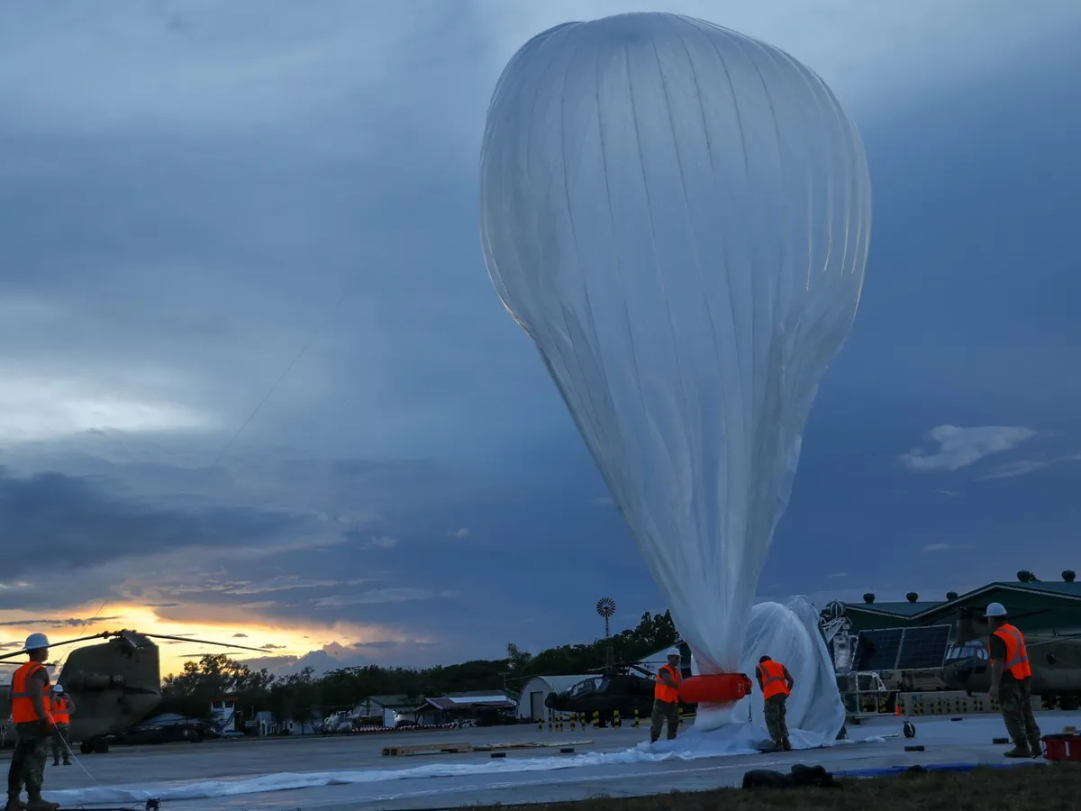 Balon de mare altitudine experimentat de armata SUA -  Foto: Profimedia Images (imagine cu  rol ilustrativ)