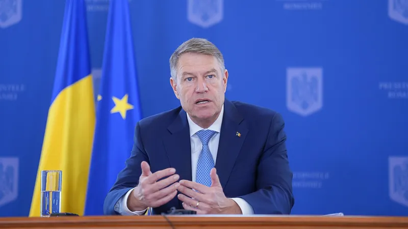 Klaus Iohannis Foto: presindecy.ro