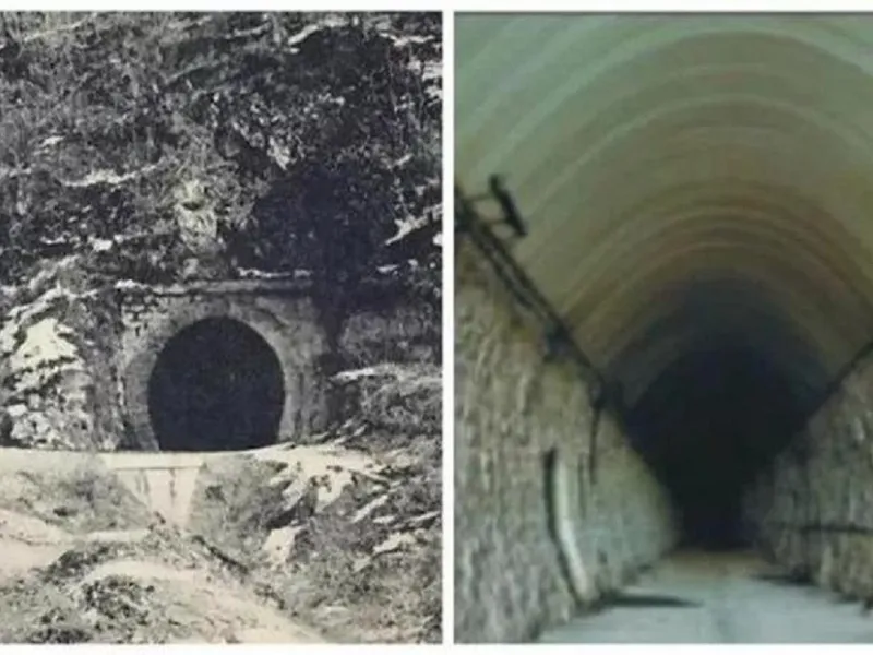 Tunelul misterios din Munții Bucegi