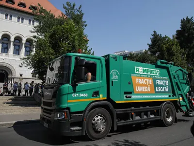 După 18 ani, Romprest nu va mai lua gunoiul și nu va mai face curat în Sectorul 1 de la 1 iulie - Foto: INQUAM PHOTOS /Octav Ganea