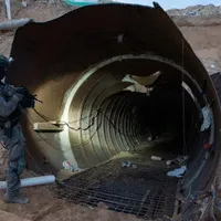 Metroul din Gaza, descoperit de armata israeliană. Teroriștii ieșeau direct pe roți în Israel - Foto: X/@johngalt_france