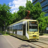 Linia tramvaiului 32, blocată pe Calea Rahovei pe sensul spre Piața Unirii/FOTO: Facebook/STB