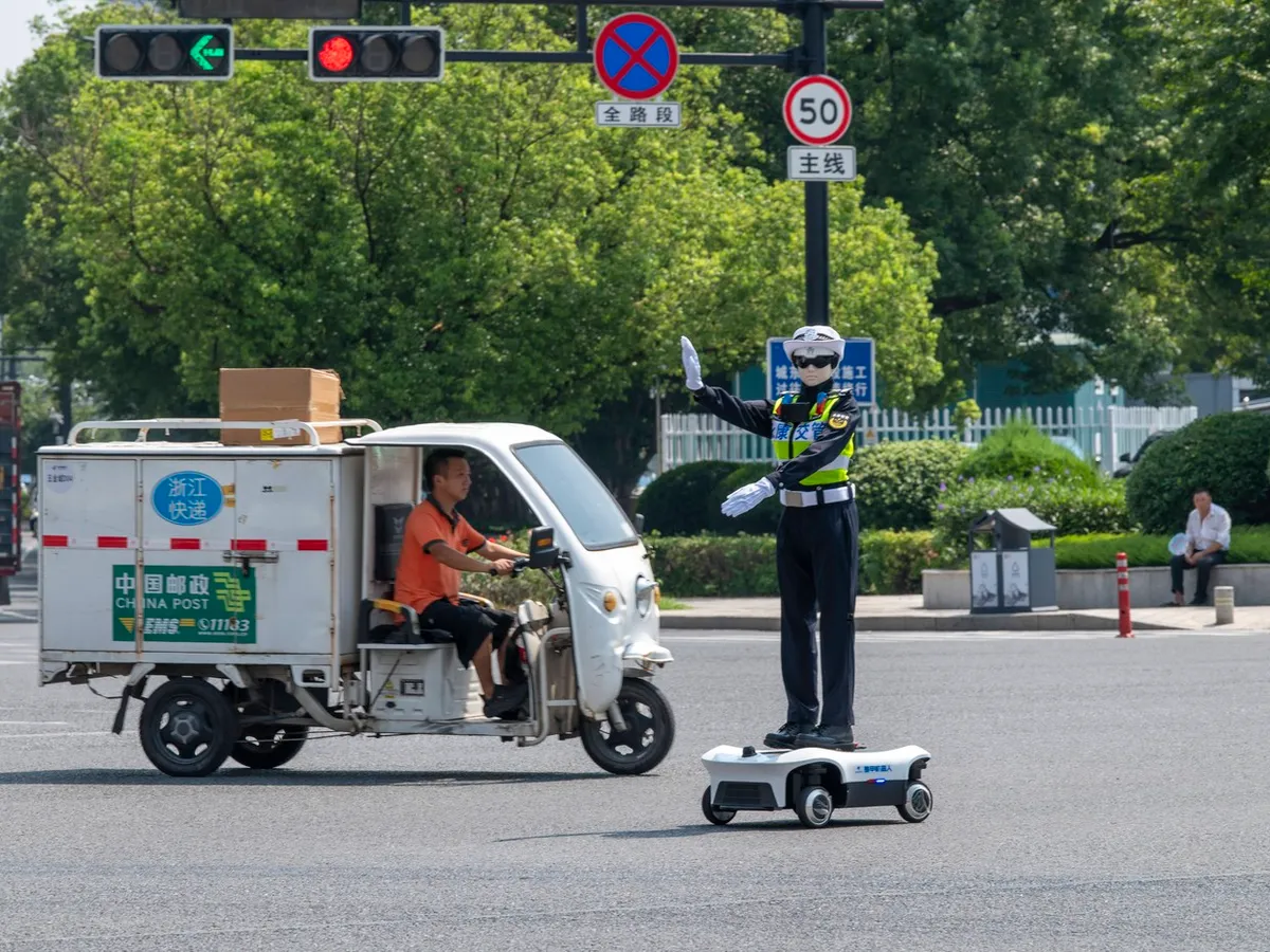 Robot polițist- Foto: Profimedia Images