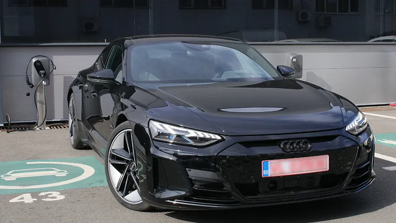 Audi RS e-tron GT / Foto: Registrul Auto Român Oficial, Facebook