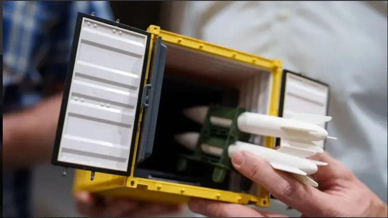 Sandia a creat o machetă la scara 1:14 a Mobile Vault  - Foto: Sandia National Laboratories