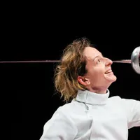 Ana Maria Popescu, medalie de argint la spadă/Foto: tass