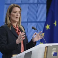Roberta Metsola, vizită de lucru la București. Va susține un discurs în Parlamentul României - FOTO: Profimedia