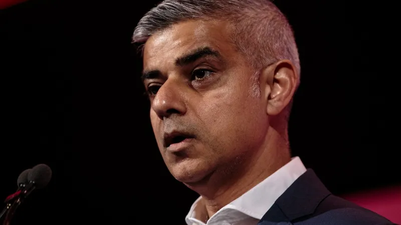Sadiq Khan, primarul Londrei Foto: Gulliver / Getty Images