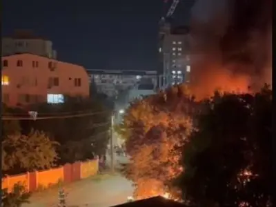 Incendiu puternic la Spitalul pentru copii Nicolae Robănescu din Capitală Foto: captură amator