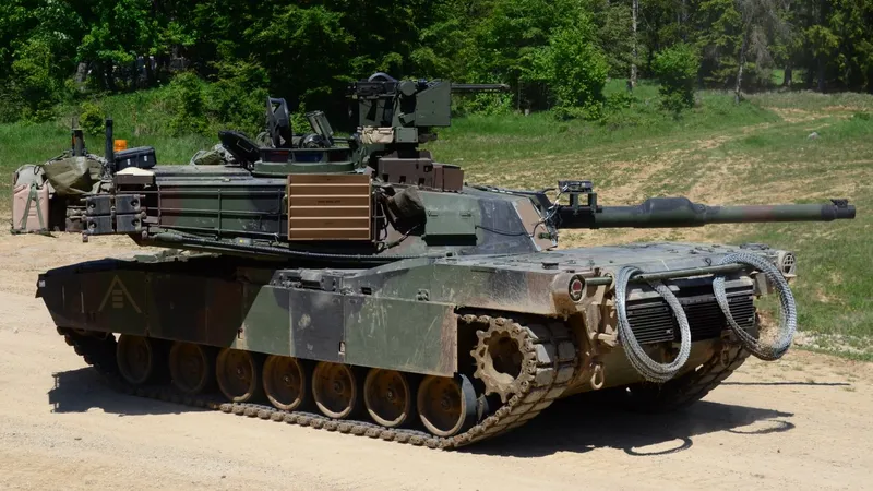 Lupte intense pe graniţa dintre Doneţk şi Zaporoje - Foto: tanc M1A2 Abrams, Flickr/7th Army Training Command - imagine cu caracter ilustrativ
