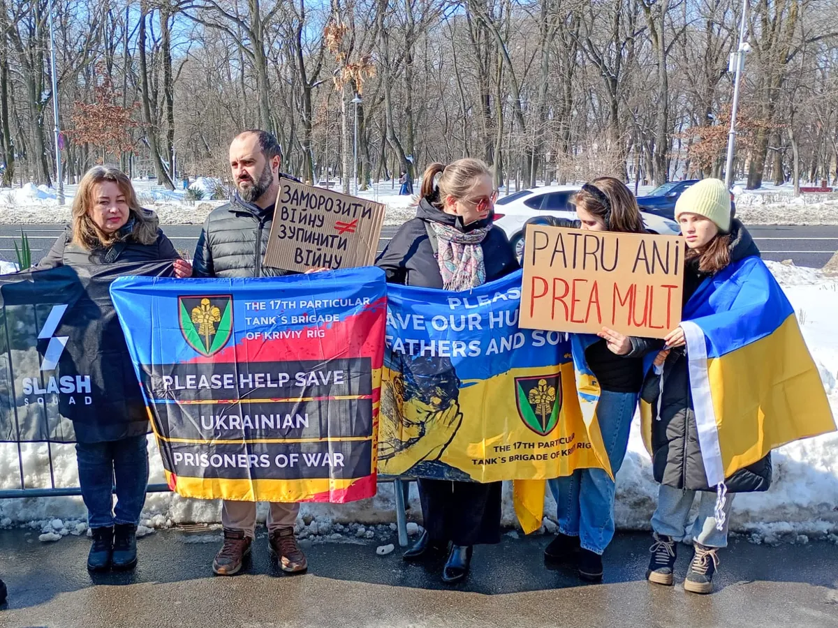 Protest pentru Ucraina - Foto: Arhiva