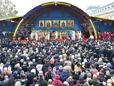 Pelerinajul de Sf. Dumitru din București. Sursa foto: basilica.ro