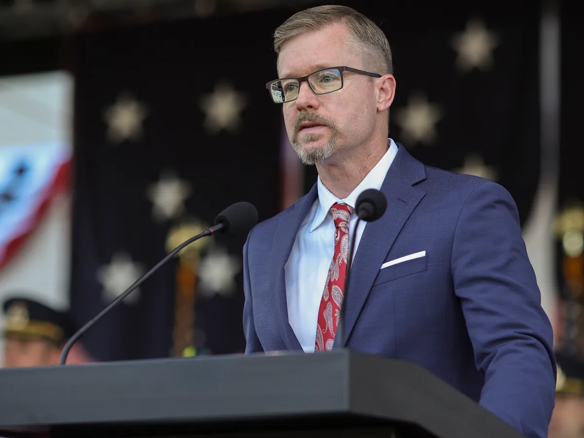 Michael Dickerson, însărcinatul cu afaceri al Ambasadei SUA la București Foto: INQAUM Photos/ Alexandru Busca