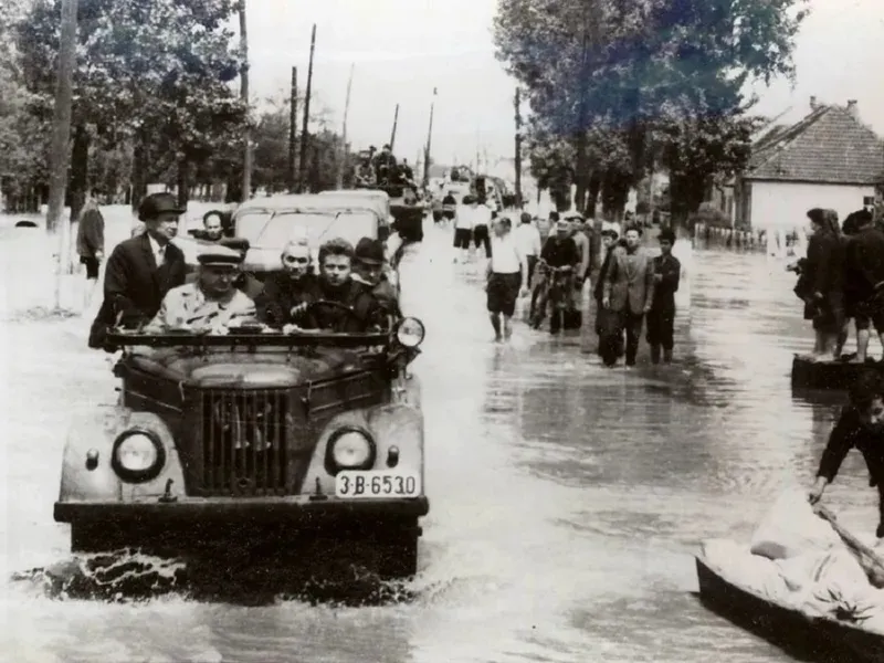 Ce-l enerva pe Nicolae Ceaușescu la inundațiile din România din anii '70