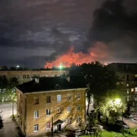 Atac masiv cu drone ucrainene în Rusia - Foto: Twitter/ @PatriaeFilius