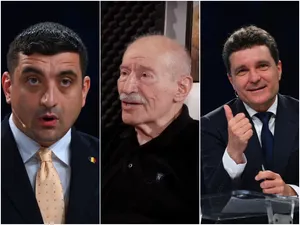 Victor Rebengiuc răspunde atacurilor lui Simion: „L-am văzut cum aproape îl lua de gât pe Nicușor” - FOTO: Colaj Newsweek, surse foto Profimedia si CineFAN.podcast / YouTube (imagine cu rol ilustrativ)