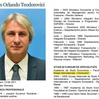În 2015, Teodorovici era ministru de Finanțe și tocmai intra în al unsprezecelea an ca doctorand