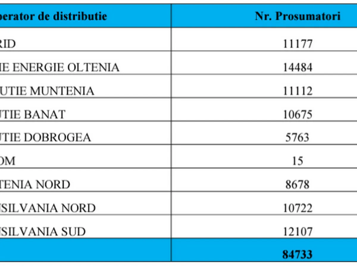 Românii cu panouri fotovoltaice produc curent cât 1,5 reactoare de la Cernavodă. Top-ul pe județe - Foto: ANRE