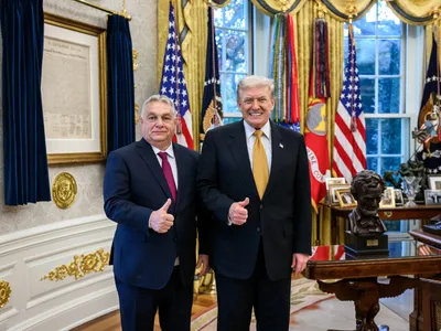 Viktor Orban și Donald Trump - Foto: Profimedia images