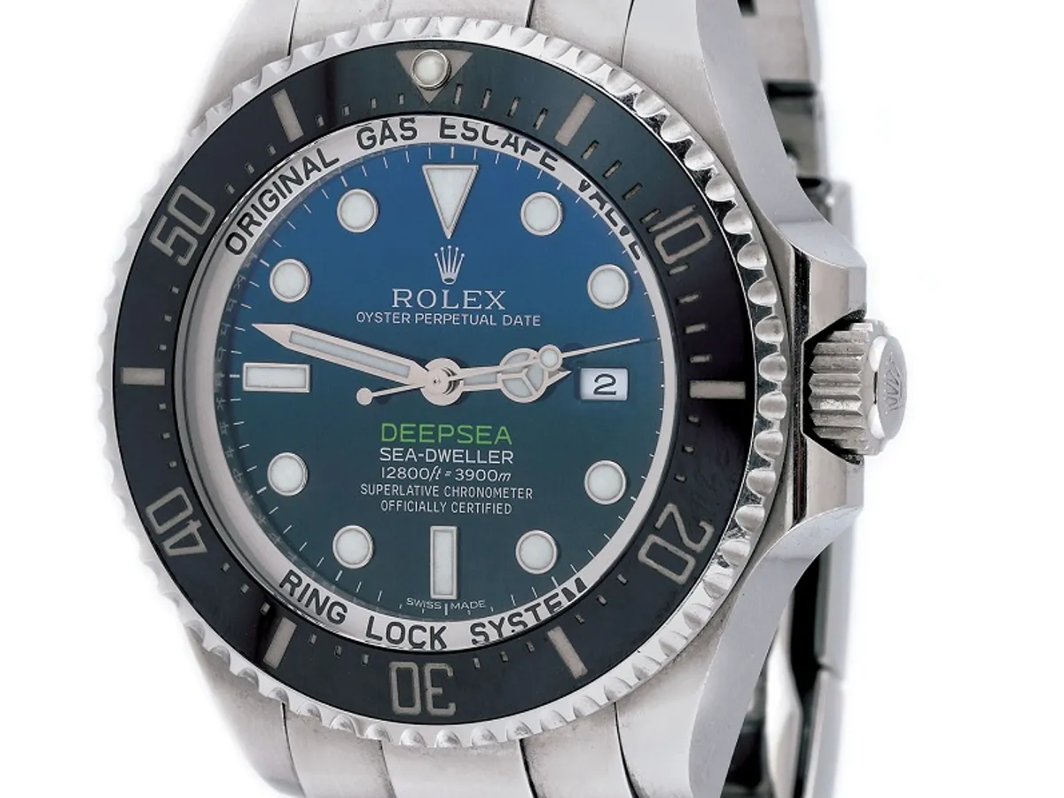 Ceas Rolex Deepsea Sea-Dweller ”James Cameron”, de mână, bărbătesc, vine însoțit de actele de proveniență și de cutia originală