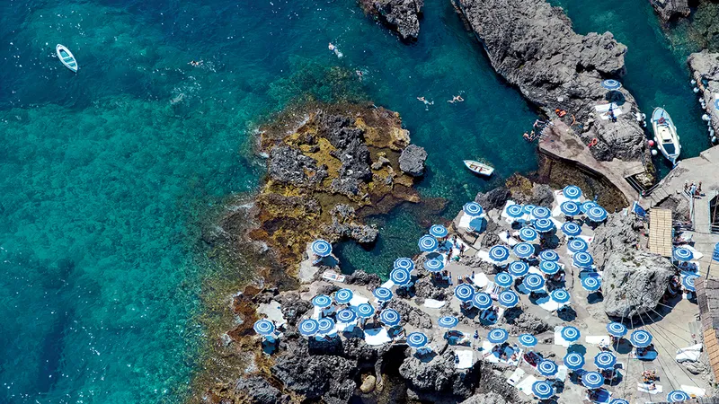 La Fontelina Beach Club, Capri, Italia