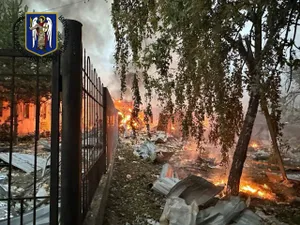 Explozie la Kiev - Foto: Twitter/ @KyivIndependent