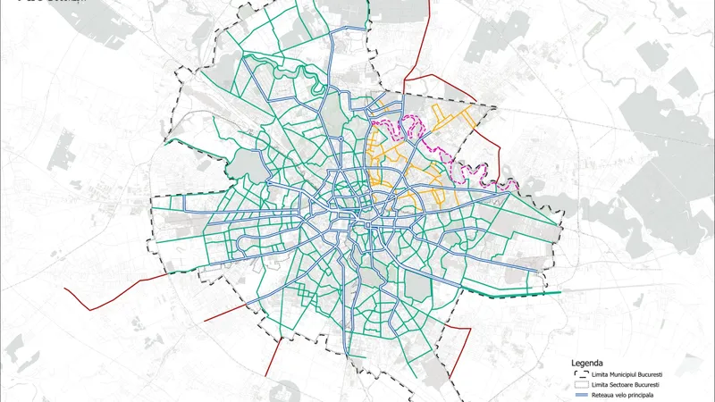 Bucureștiul e singura capitală UE fără o centură civilizată, dar vrea Master Plan Velo - Foto: Facebook/Asociația Pro Infrastructură