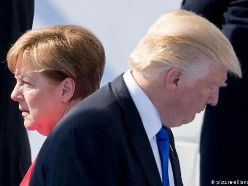 De ce o ignoră Donald Trump pe Angela Merkel?