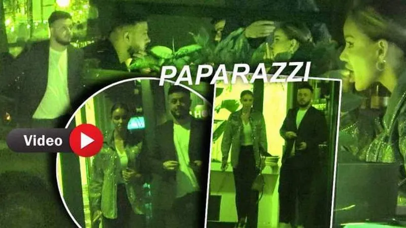 Gabriel Bădălău și Bianca Drăgușanu, surprinși la restaurant. - Foto: spynews.ro