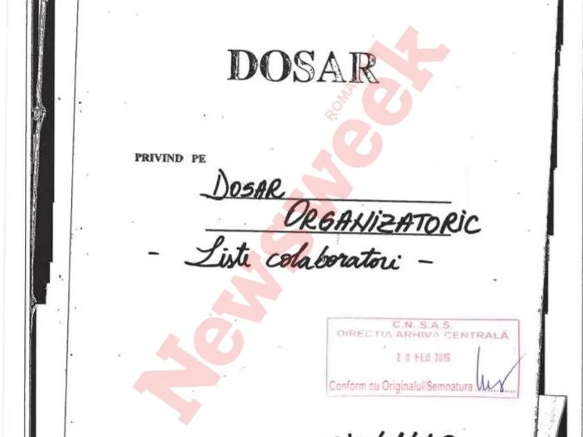Ion Cristoiu apare în documentele CNSAS cu codul „Coroiu”. Foto Inquam Photos/George Călin