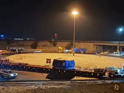 „Cârtița” monstruoasă care va fora tunelul Poiana - Foto: captură video