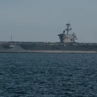 Portavionul nuclear USS George Washington înfruntă nave chineze în Pacific. Ce arsenal are -  Foto: profimediaimages.ro